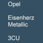 Preview: Opel, Eisenherz Metallic, 3CU.